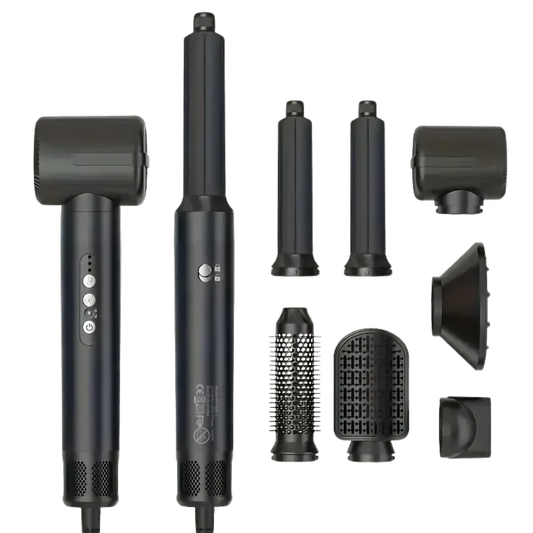 7-in-1 Multi-Function Hair Styling Tool Black