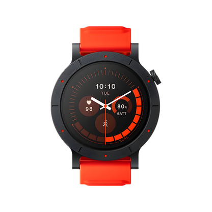 Orange Smartwatch 1.43" AMOLED GPS IP68 Fitness Tracker