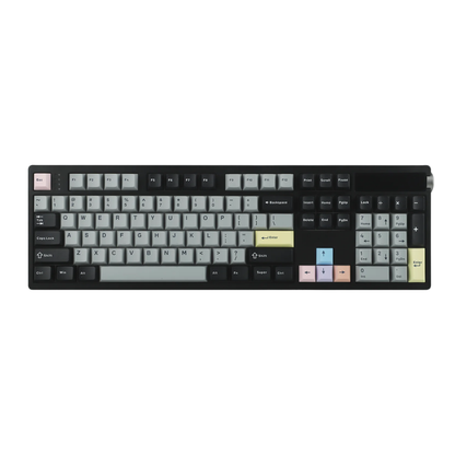 Black Hot-Swap Mechanical Keyboard Wireless, Wired, 10000mAh