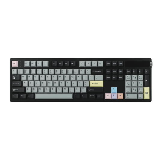 Black Hot-Swap Mechanical Keyboard Wireless, Wired, 10000mAh
