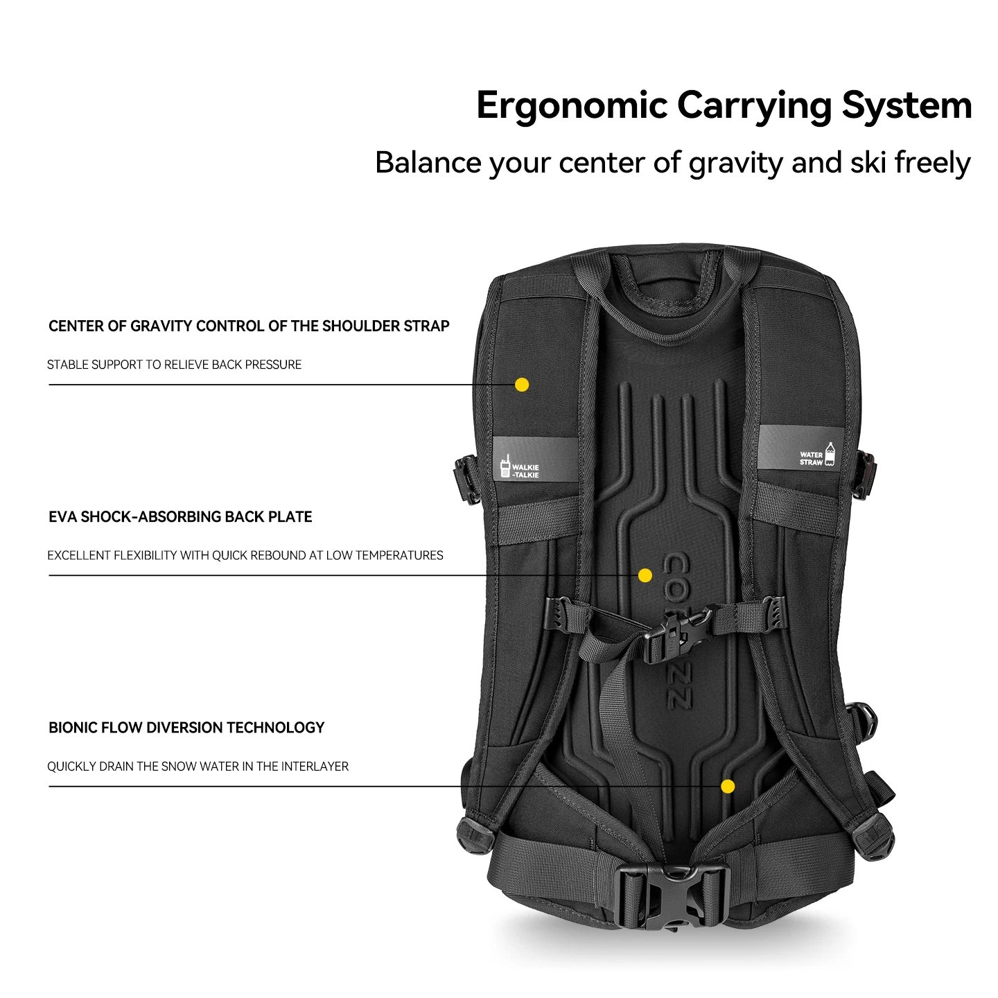 Purple Snowboard Bag Lightweight Wear-Resistant Travel Gear