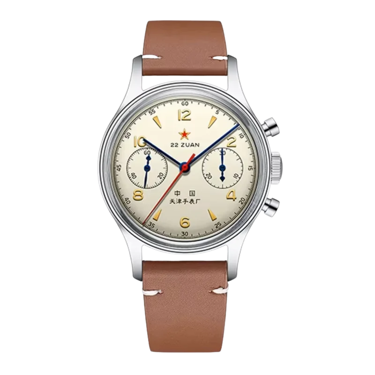 Mechanical Pilot Watch 1963 Leather Strap Edition