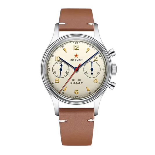 Mechanical Pilot Watch 1963 Leather Strap Edition