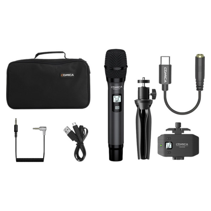 USB-C Wireless Handheld Condenser Microphone 6 Channels