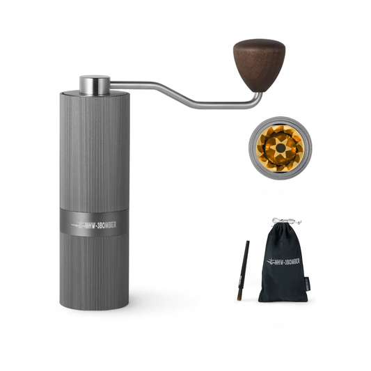 Portable Manual Coffee Grinder with Adjustable Grind Control