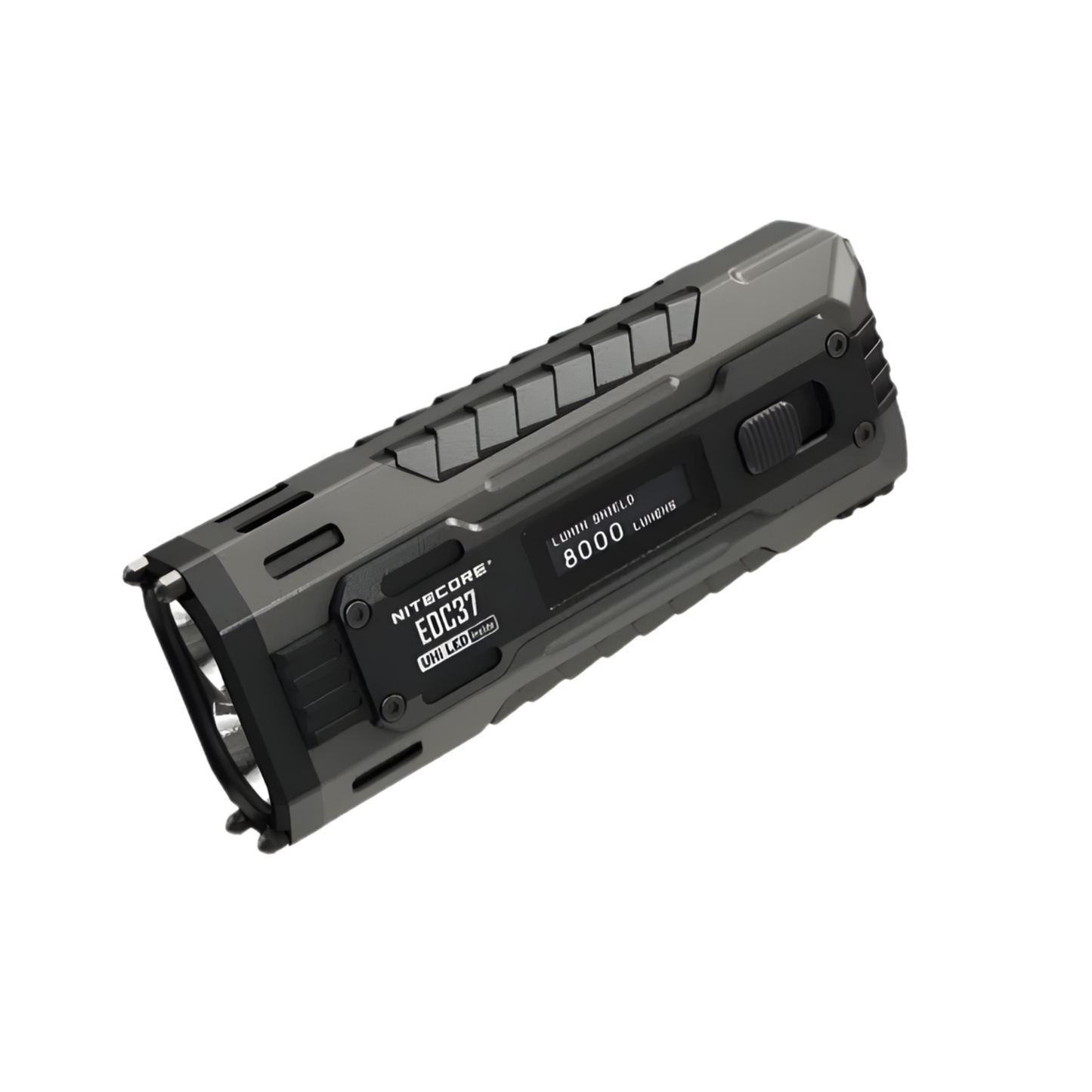 Rechargeable EDC37 Flashlight 18W 8000mAh Long Run Torch