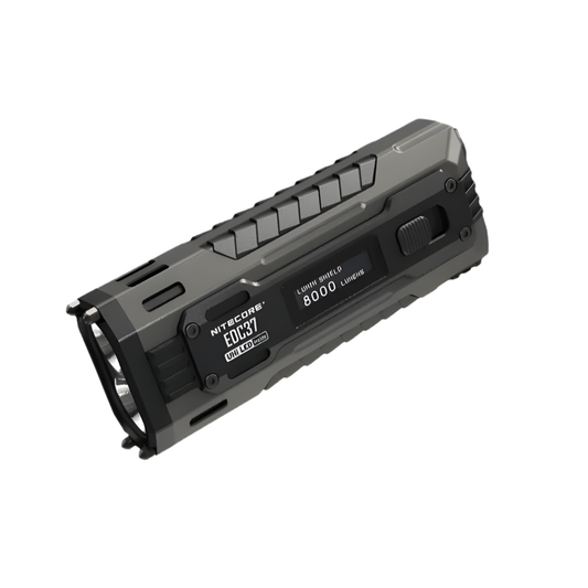 Rechargeable EDC37 Flashlight 18W 8000mAh Long Run Torch