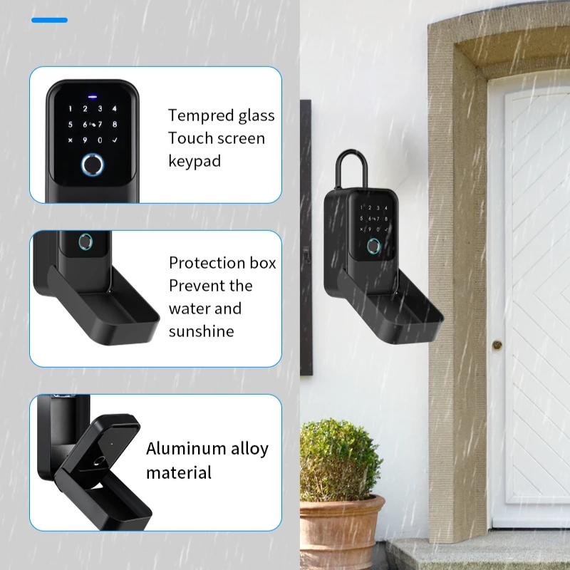 Home Security Key Storage with Smart Unlock