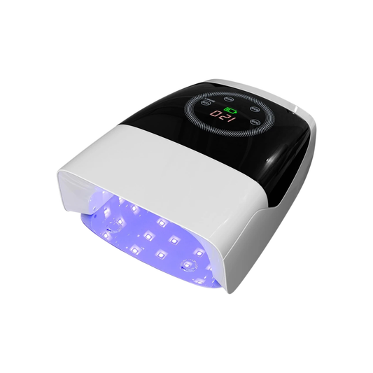 Portable White Hybrid UV LED Nail Lamp with Sensor
