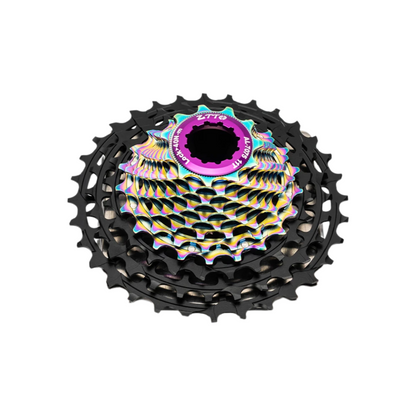 Ultralight 12 Speed Road Bike Cassette 11-28T Black Rainbow