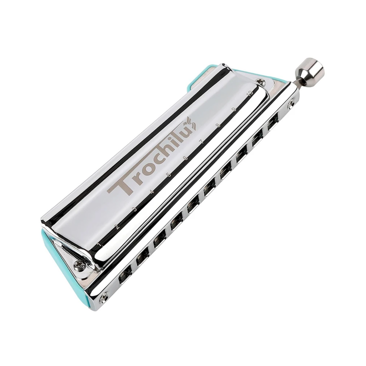 Professional Blues Harp Harmonica Key C Music Instrument