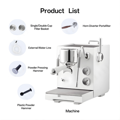 Commercial Espresso Maker 9Bar Dual Boiler 220V