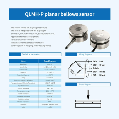 2000KG Industrial Load Sensor with Digital Readout Indicator