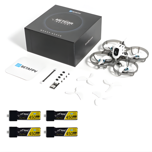 Meteor75 Pro O4 Drone 4-Pack 450mAh Batteries