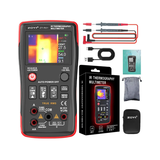Two-in-One Thermal Imaging Multimeter with Industrial Features