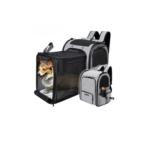 Expandable Large Space Pet Backpack Carrier