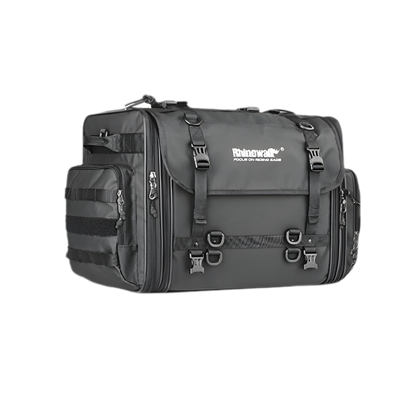 Expandable 40–60L Motorcycle Tail Rack Bag