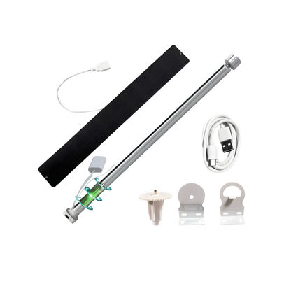 Smart Blind Motor Kit 20mm Tube with Solar Panel
