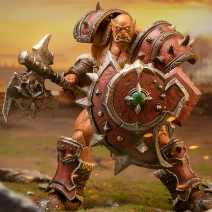 Special Edition Orc Warrior Action Figure Brown Box