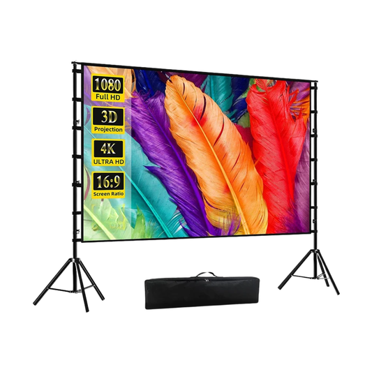 84" Home Theater Screen 160 Wide Viewing Angle