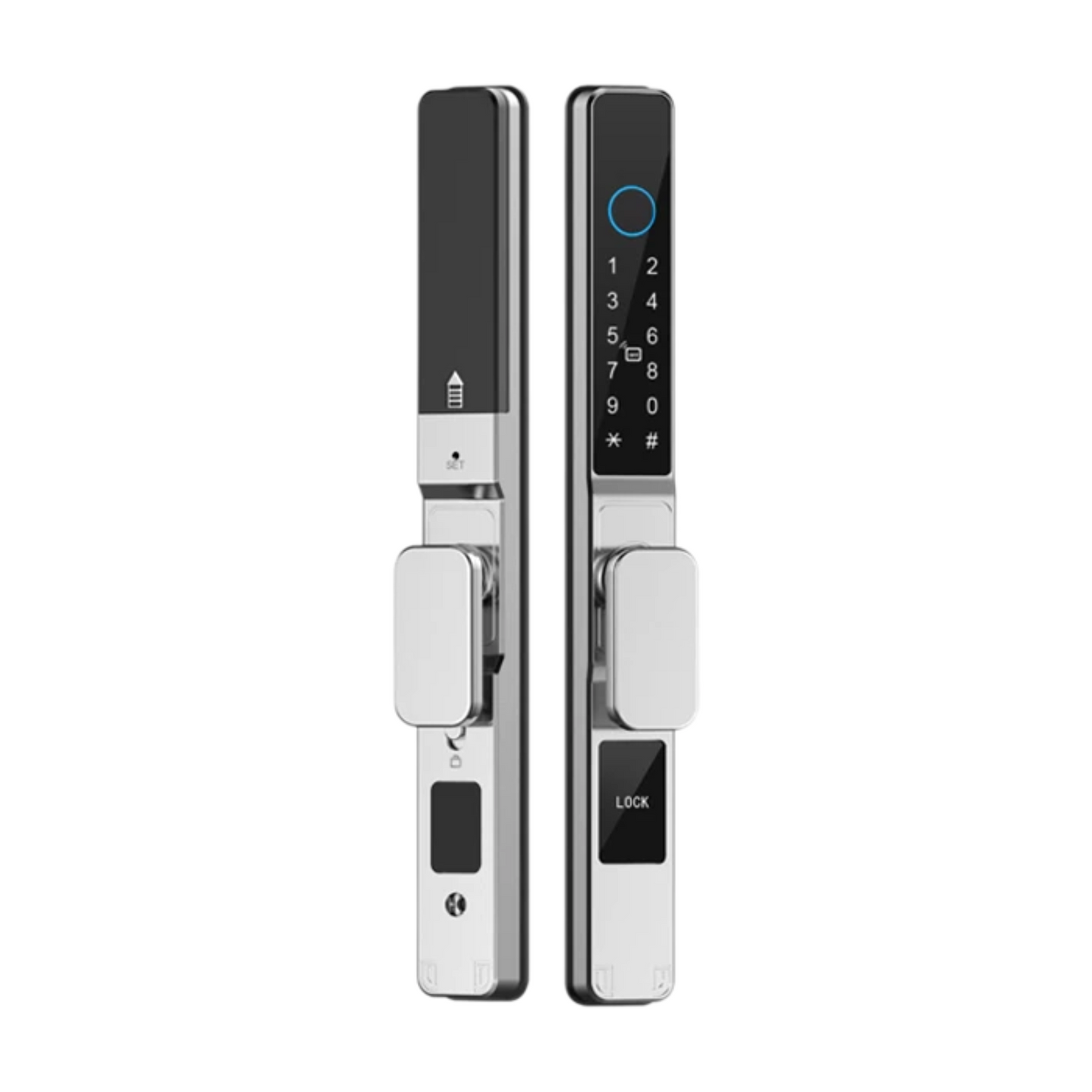 Keyless Sliding Door Lock with Fingerprint & Password