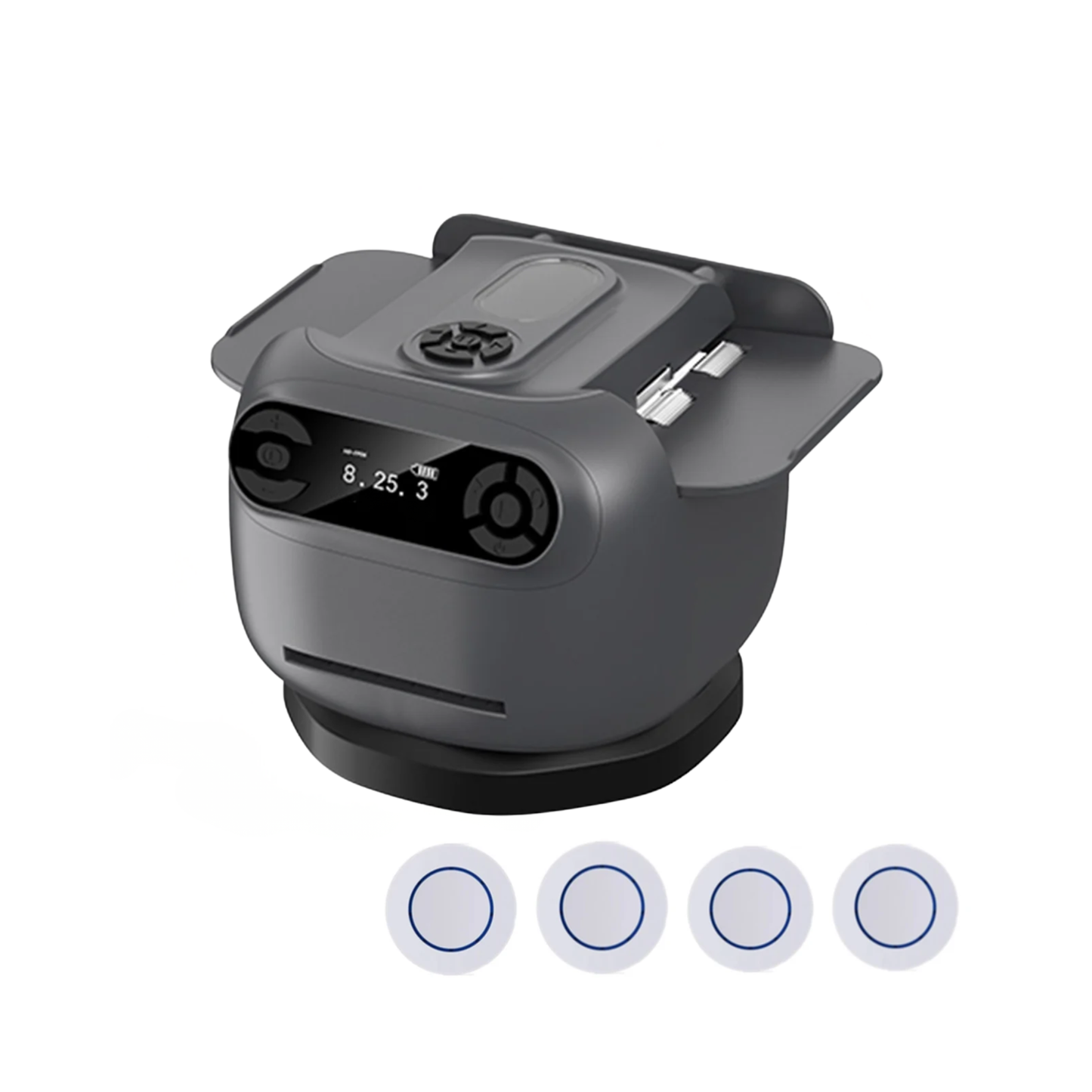 2 Deck Automatic Card Dealer Machine with Wireless Remote Black