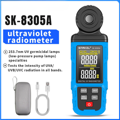 UV Radiometer 315-420nm Digital Ultraviolet Light Meter