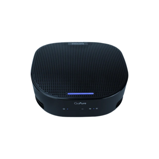 Portable Car Air Purifier HEPA Filter 3-Color Air Quality Indicator