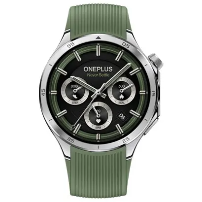 OnePlus Watch 3 Emerald Titanium Smartwatch with GPS and AMOLED