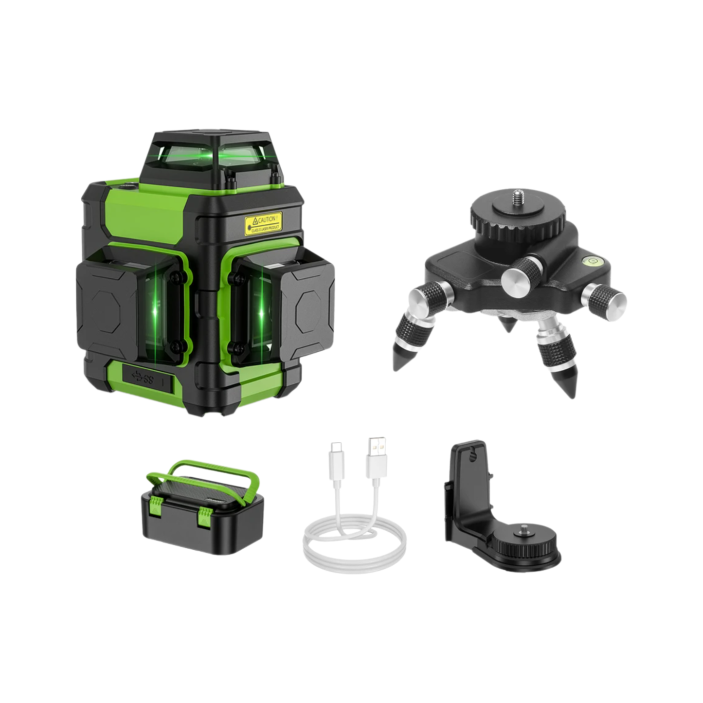 360 Green Self-Levelling Laser with Full Kit