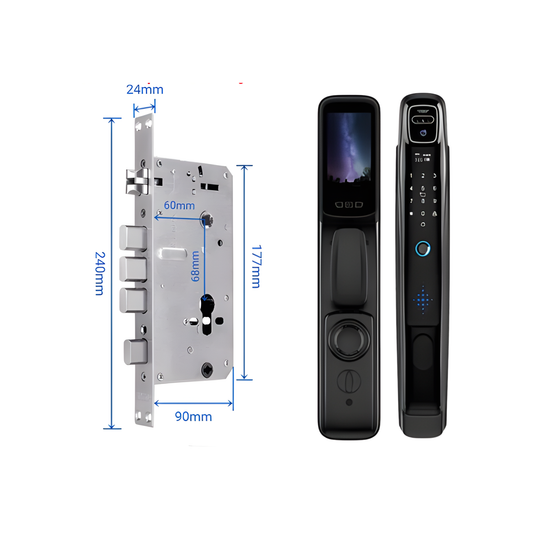 Smart Door Lock Camera Face Unlock