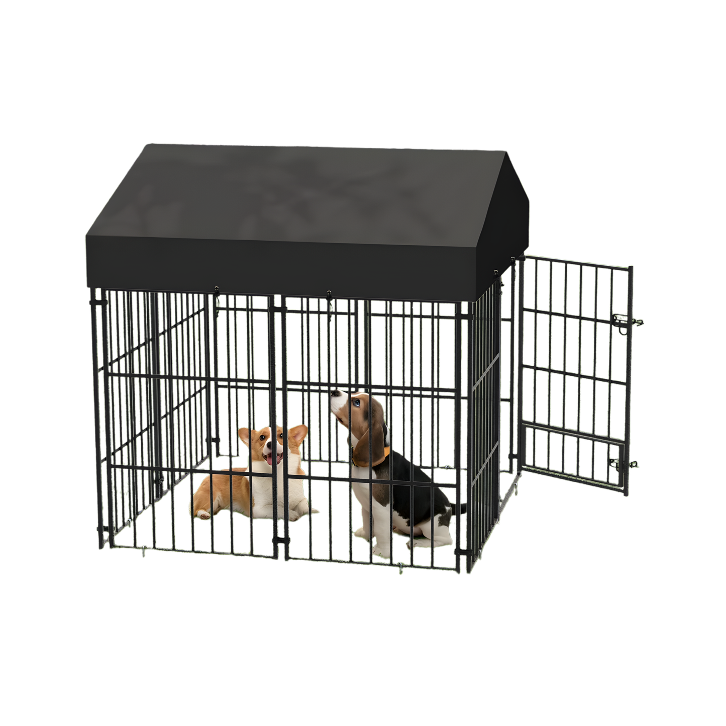 Compact XS Pet Playpen with Roof Cover