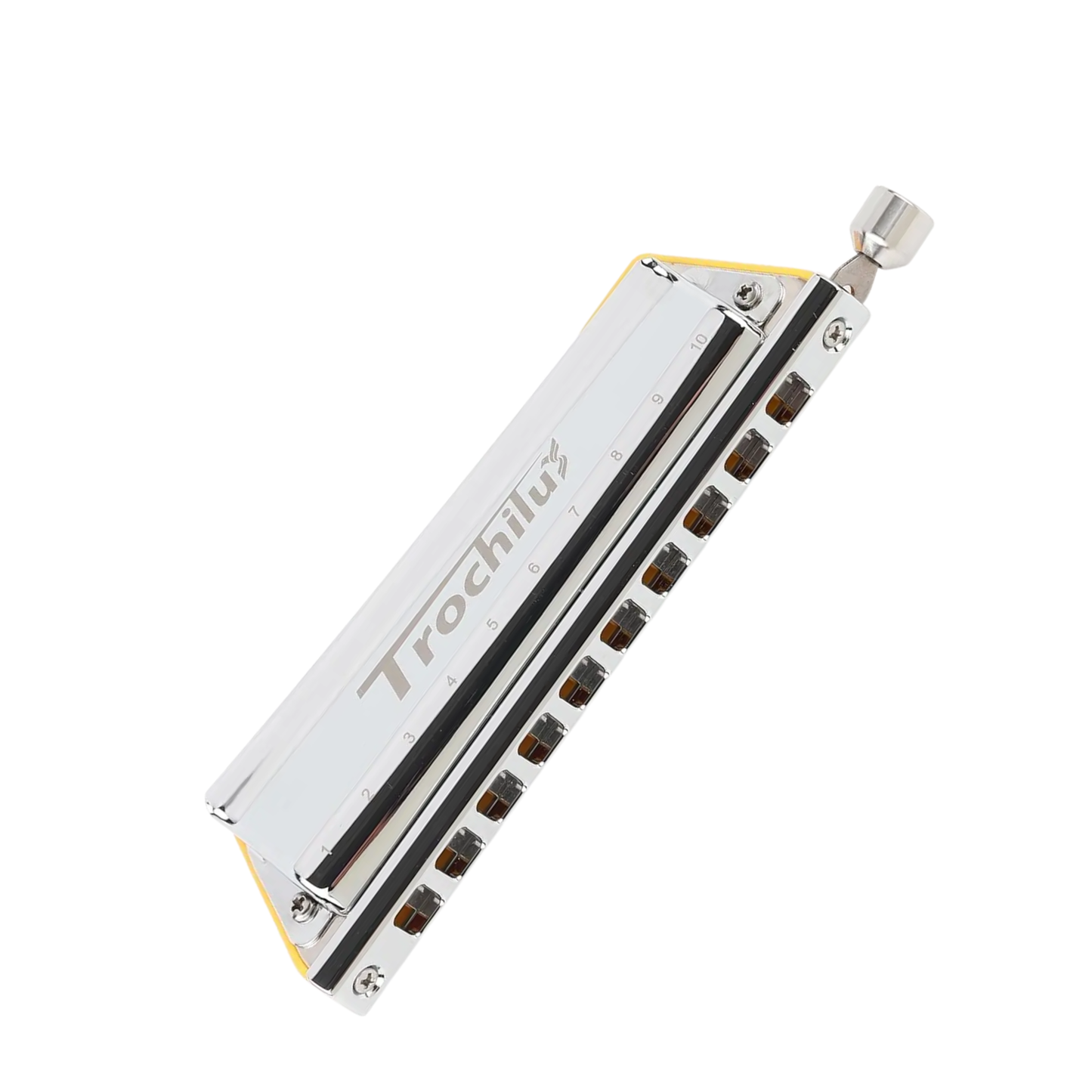 Portable Chromatic Harmonica 10-Hole for Beginners