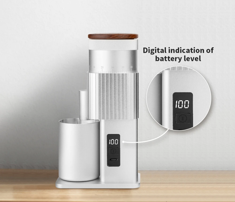 Portable Electric Coffee Grinder for Home and Travel