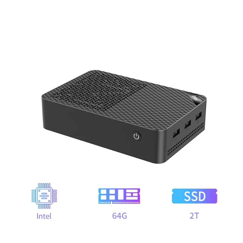 High Performance Mini PC N150 12GB RAM 2TB SSD
