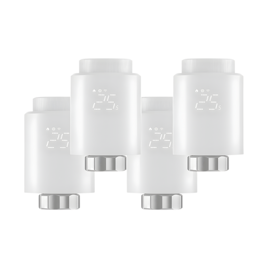 SONOFF 4-Pack Smart Zigbee Thermostatic Radiator Valves with App Control