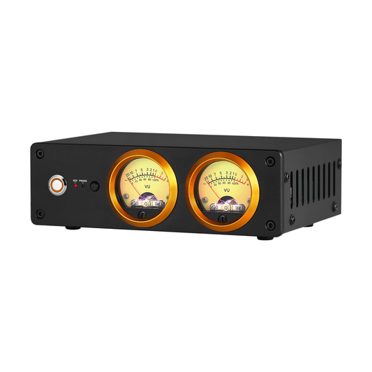 Desktop Headphone Amplifier and Turntable Phono Preamp