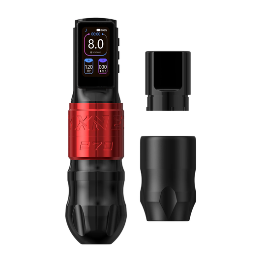 Wireless Tattoo Machine Pen Red One Battery