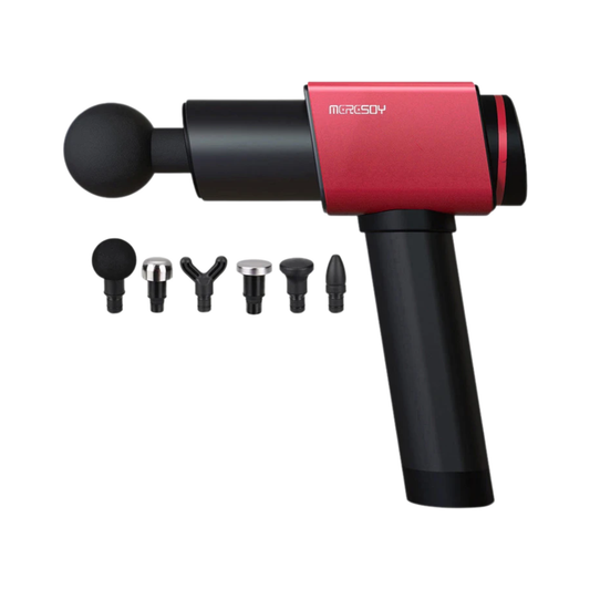 Professional Red 220W Handheld Massage Gun for Home Gym