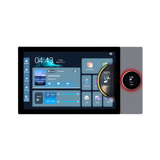 Q10 Smart Home Centre Panel with Knob and ZigBee Gateway