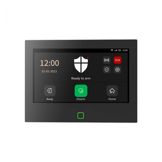 7 Inch Smart Alarm System Touchscreen Control Panel Only