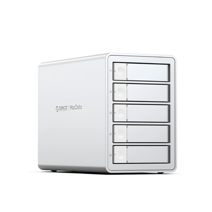 5-Bay USB-C HDD Docking Station 10Gbps RAID 150W