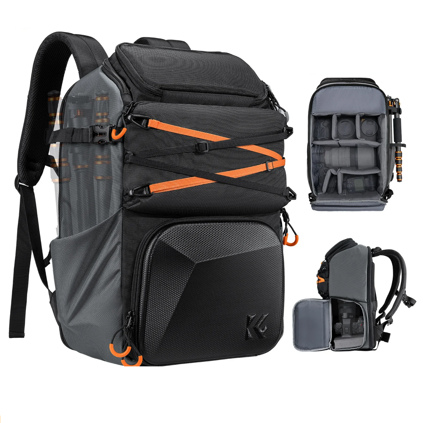 25L Camera Backpack and Sling Bag Waterproof