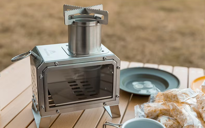 Portable Stainless Steel Wood Burning Stove