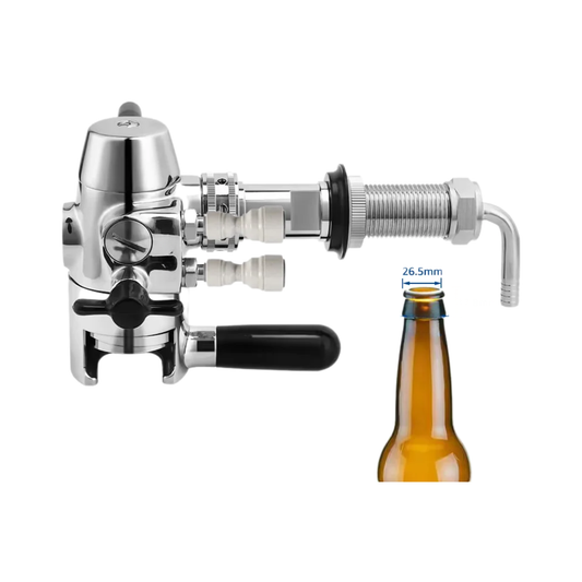 Quick Connect Foam Free Beer Bottle Filler Tap