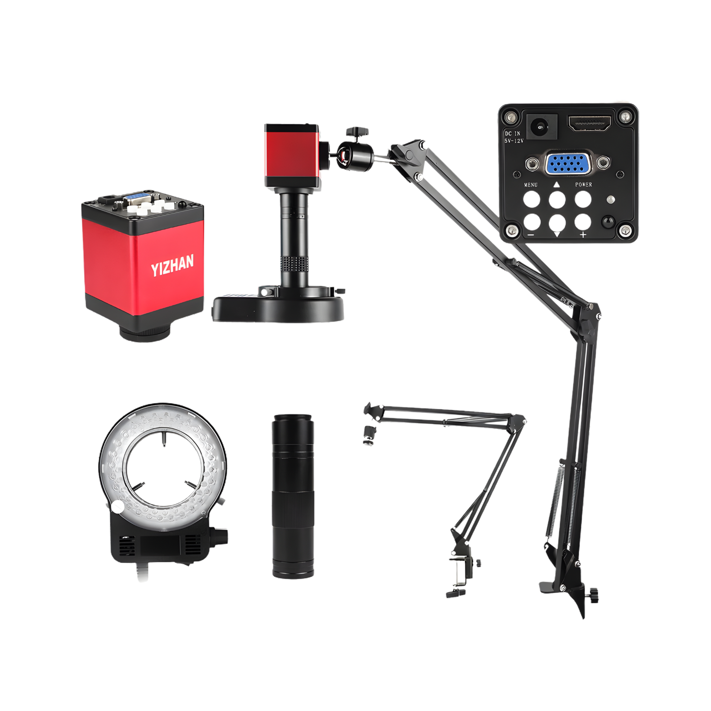 48MP Digital Microscope C Kit with Lens & HDMI
