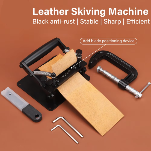 Manual Leather Skiving Machine for DIY Leatherwork