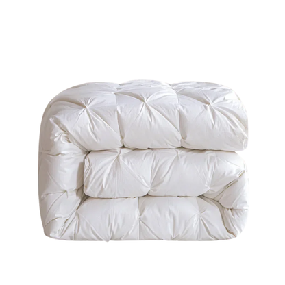 Luxury White Goose Down Cotton Winter Quilt