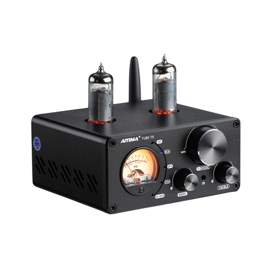 Bluetooth 5.0 Tube Amp with RCA USB and VU Display