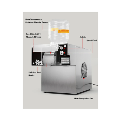 Snowflake Ice Machine Compact 220V Bingsu